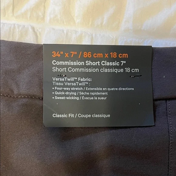 lululemon athletica Men's Charcoal Shorts - Picture 4 of 4